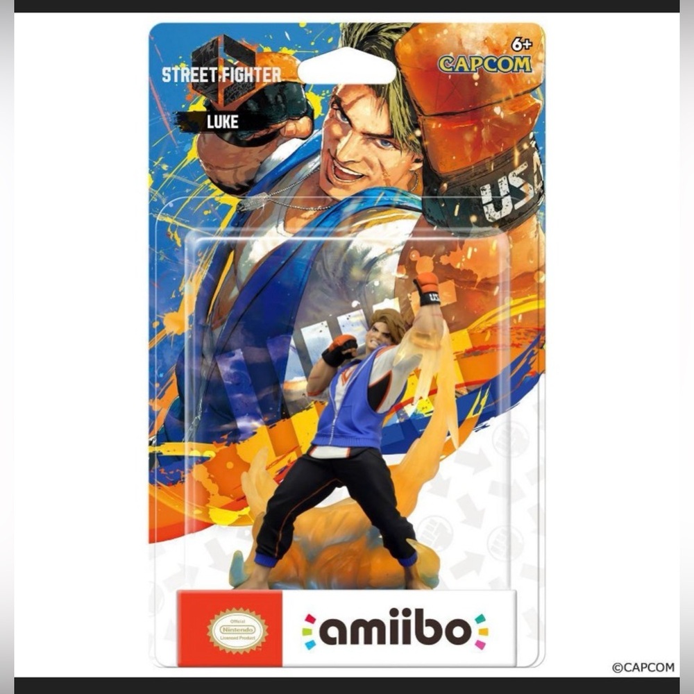 Nintendo Amiibo Street Fighter 6 Luke Brand New